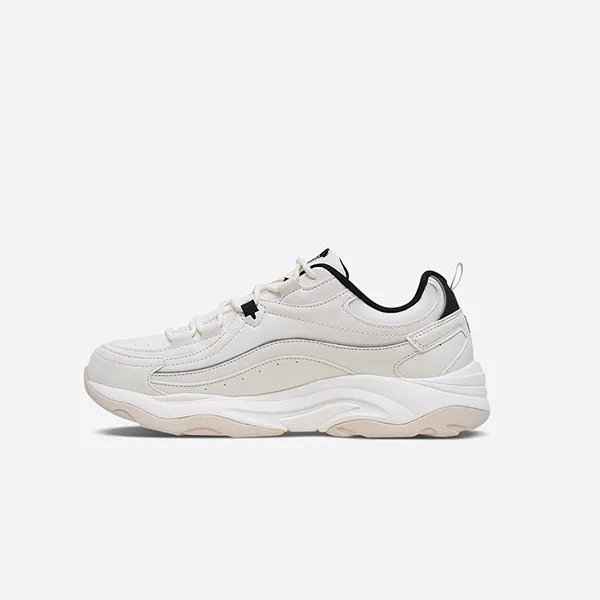 Giày Sneaker Unisex Fila Ray Wave Beige 1RM02726G-120 Màu Be Trắng Size 9 US