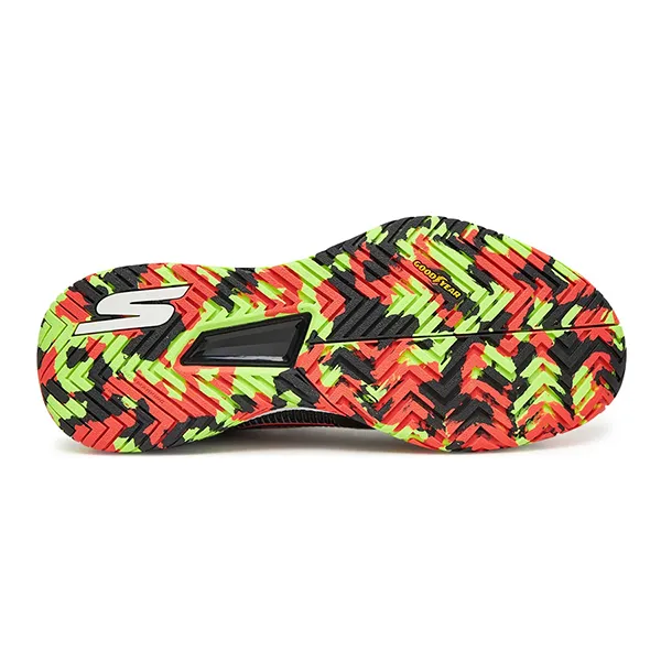 Giày Tennis/ Pickleball Nam Skechers Viper Court Pro 2.0 Black Multi 246109C-BKMT Màu Đen Họa Tiết Size 39.5