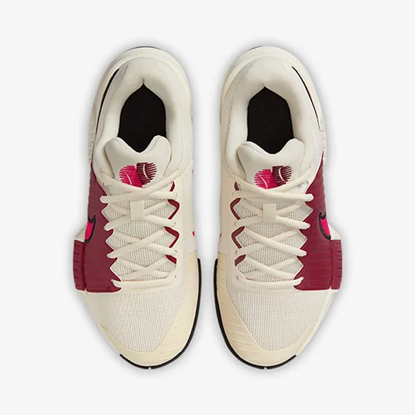 Giày Tennis/Pickleball Nike GP Challenge Pro HC Red Rush Pink FB3146-104 Màu Trắng Đỏ Size 38.5 - Giày - Vua Hàng Hiệu