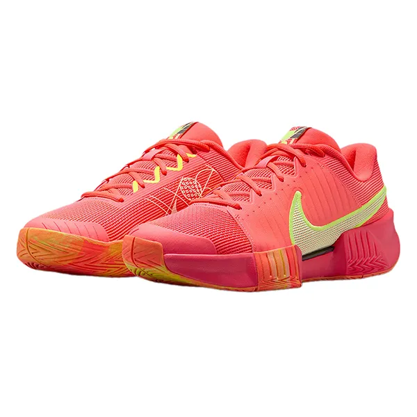 Giày Tennis/Pickleball Nike Zoom Challenge Hyper Orange FQ4155-800 Màu Cam Size 36.5 - Giày - Vua Hàng Hiệu