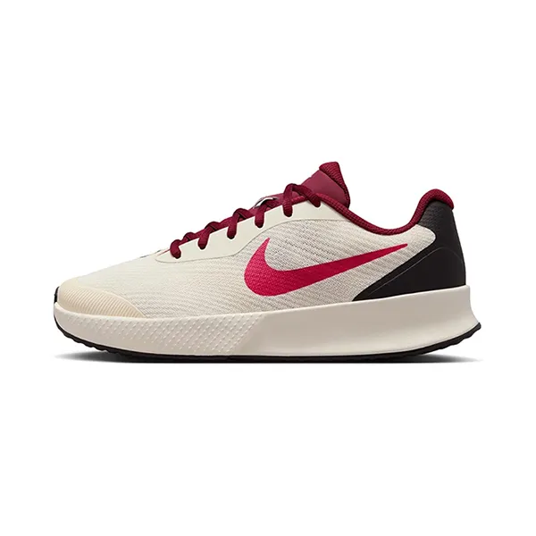 Giày Tennis/ Pickleball Nữ Nike Court Vapor Lite 3 HC Pale Ivory Sail Team Red Rush Pink FZ2156-104 Màu Trắng Đỏ Size 38 - Giày - Vua Hàng Hiệu