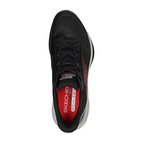 Giày Tennis/Pickleball Nam Skechers Viper Court Pro 246069C/BKRD Màu Đen Size 40