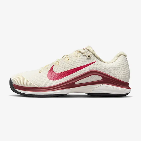 Giày Tennis/pickleball Nữ Nike Court Air Zoom Vapor 12HC Pale Ivory Sail FV5554-104 Màu Trắng Kem Size 39 - Pickleball - Vua Hàng Hiệu