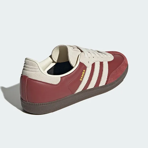 Giày Thể Thao Adidas Samba OG Preloved Ruby Cream JI3216 Màu Đỏ/Trắng Size 11 UK - Giày - Vua Hàng Hiệu