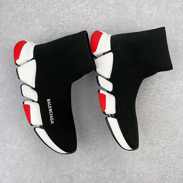 Giày Thể Thao Balenciaga Bicolor Transparent Sole Speed ​​2.0 Black 654020W2DI21096 Màu Đen Size 35 - Giày - Vua Hàng Hiệu