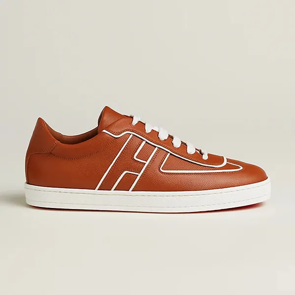 Giày Thể Thao Hermès Boomerang Sneaker H232815ZHNH400 Màu Nâu Size 41