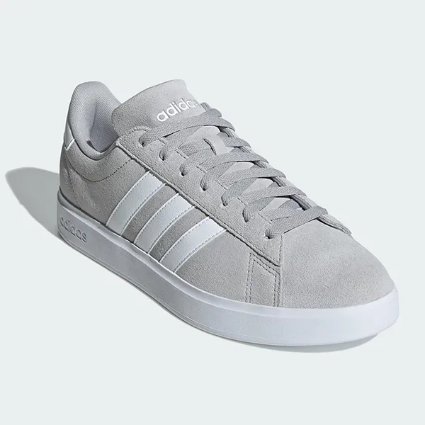 Giày Thể Thao Nam Adidas Grand Court 2.0 ID2970 Màu Xám Size 8- UK - Giày - Vua Hàng Hiệu