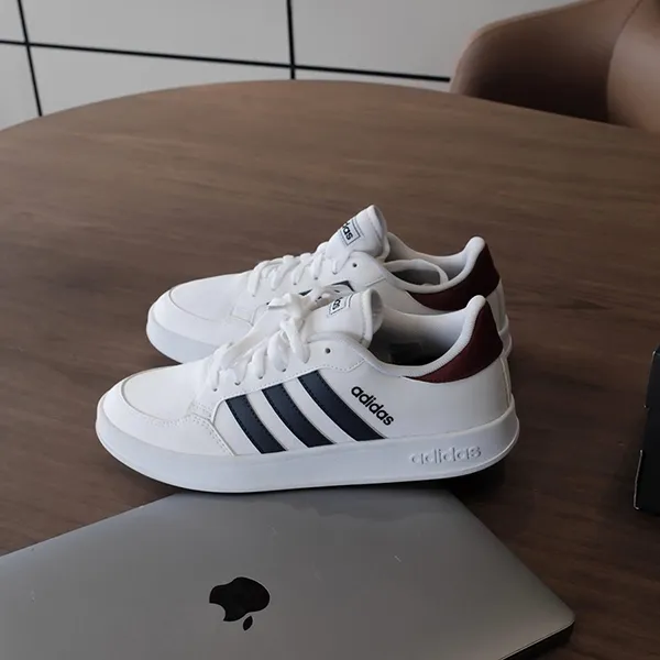 Giày Thể Thao Nam Adidas Zapatillas Breaknet Cloud White / Shadow Navy GY3585 Màu Trắng Size 42 - Giày - Vua Hàng Hiệu