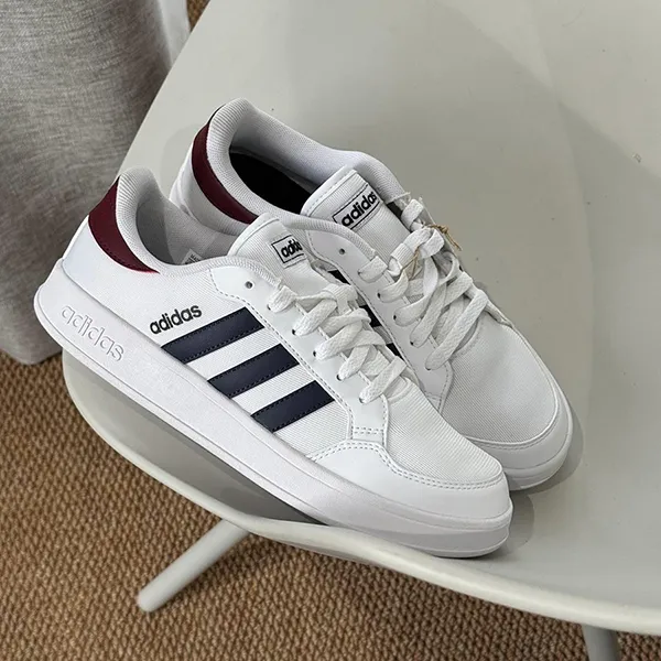 Giày Thể Thao Nam Adidas Zapatillas Breaknet Cloud White / Shadow Navy GY3585 Màu Trắng Size 42 - Giày - Vua Hàng Hiệu