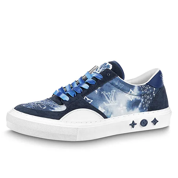 Giày Thể Thao Nam Louis Vuitton LV 1AA7MA Ollie Sneaker Màu Xanh Size 41 - Giày - Vua Hàng Hiệu