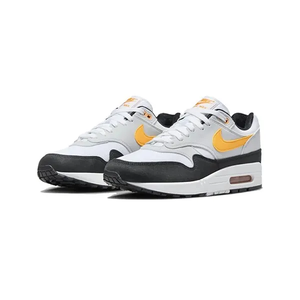 Giày Thể Thao Nam Nike Air Max 1 White & University Gold FD9082-104 Phối Màu Size 42 - Giày - Vua Hàng Hiệu