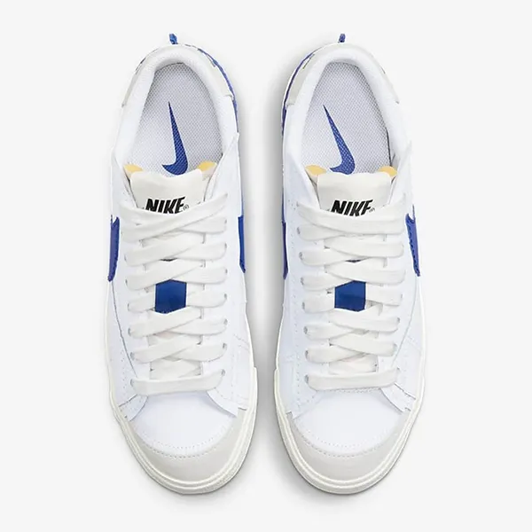 Giày Thể Thao Nam Nike Blazer Low 77 Jumbo White Old Royal DQ8768-100 Màu Trắng Xanh Size 43 - Giày - Vua Hàng Hiệu