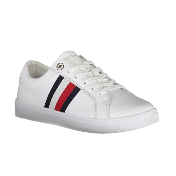 Giày Thể Thao Nam Tommy Hilfiger FW0FW06721F_BIANCO_YBR Màu Trắng Size 41 - Giày - Vua Hàng Hiệu