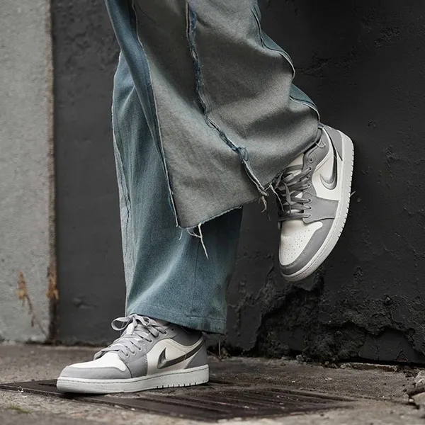 Giày Thể Thao Nike Air Jordan 1 Low SE Light Steel Grey DV0426-012 Màu Xám Nhạt Size 36 - Giày - Vua Hàng Hiệu