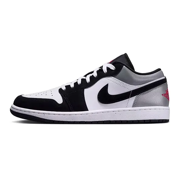 Giày Thể Thao Nike Air Jordan 1 Low SE White Fire Red Black Matte Silver HF3148-106 Màu Đen Phối Màu Size 41 - Giày - Vua Hàng Hiệu