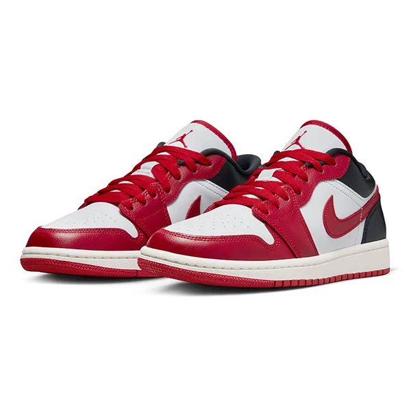 Giày Thể Thao Nike Air Jordan 1 Low W Red Black DC0774-160 Màu Đỏ - Đen Size 39 - Giày - Vua Hàng Hiệu