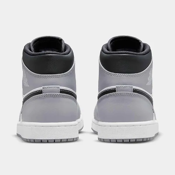 Giày Thể Thao Nike Air Jordan 1 Mid 554724-078 Màu Xám Khói Nhạt Size 40.5 - Giày - Vua Hàng Hiệu