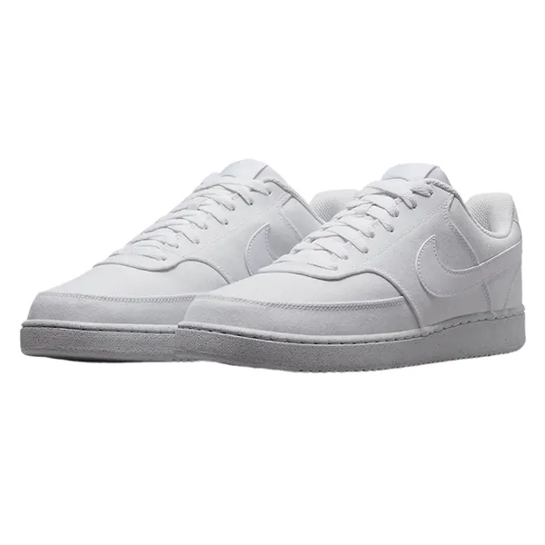 Giày Thể Thao Nike Court Vision Low Canvas Next Nature Triple White DJ6260-100 Màu Trắng Size 40