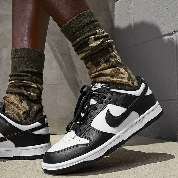 Giày Thể Thao Nam Nike Dunk Low Retro DD1391-100 Màu Đen/Trắng Size 40