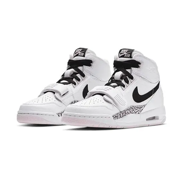Giày Thể Thao Nữ Nike Jordan Legacy 312 GS White/ Black/ Pink Foam AT4040-106 Màu Trắng Size 39 - Giày - Vua Hàng Hiệu