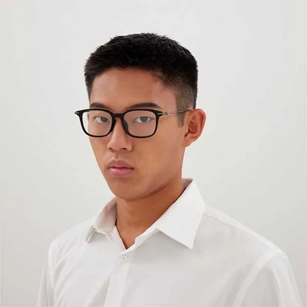 Gọng Kính Nam Montblanc MB0413OA 001 Màu Đen - Kính mắt - Vua Hàng Hiệu