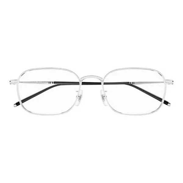 Gọng Kính Nam Montblanc MB0414OA 003 Màu Bạc - Đen - Kính mắt - Vua Hàng Hiệu
