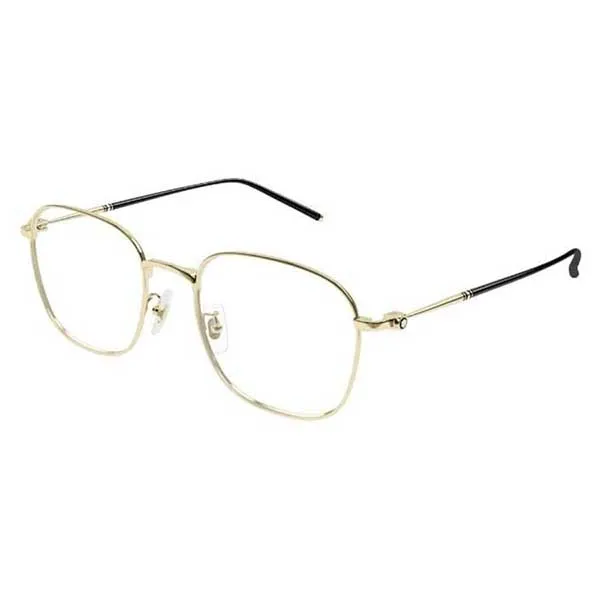 Gọng Kính Nam Montblanc MB0415OA 002 Màu Vàng - Đen - Kính mắt - Vua Hàng Hiệu