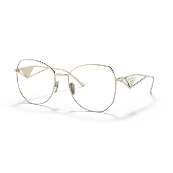 Gọng Kính Nữ Prada 0PR57YS ZVN08N57 Màu Vàng Gold - Kính mắt - Vua Hàng Hiệu