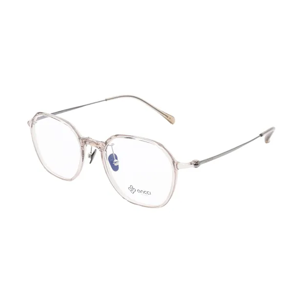 Gọng Kính Unisex Ancci AC34605 C8 Màu Nâu Nhạt - Kính mắt - Vua Hàng Hiệu