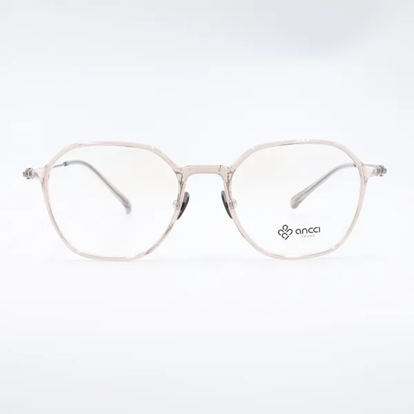 Gọng Kính Unisex Ancci AC34605 C8 Màu Nâu Nhạt - Kính mắt - Vua Hàng Hiệu