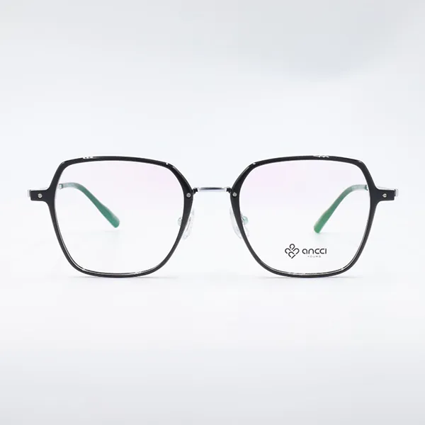 Gọng Kính Unisex Ancci AC34609 C1 Màu Đen - Kính mắt - Vua Hàng Hiệu
