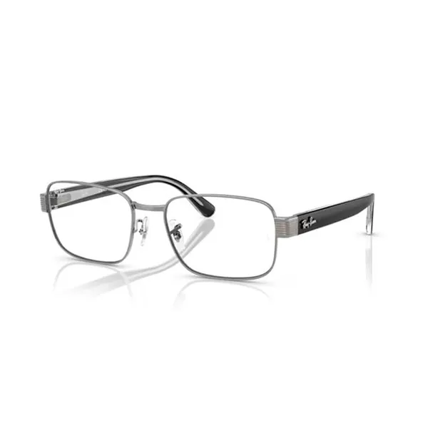 Gọng Kính Unisex Rayban 0RX6529 250256 Màu Đen Bạc - Kính mắt - Vua Hàng Hiệu