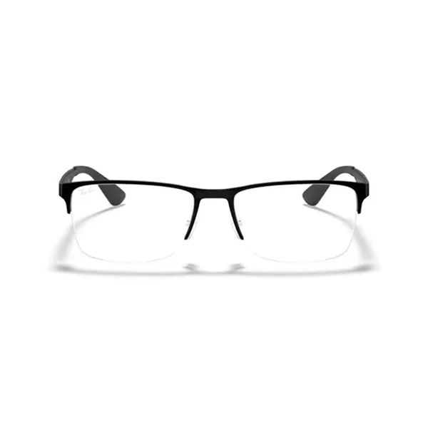 Gọng Kính Unisex Rayban Eyeglasses 0RX6335 250356 Màu Đen - Kính mắt - Vua Hàng Hiệu