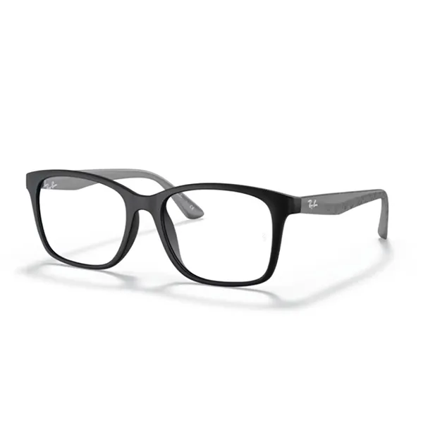 Gọng Kính Unisex Rayban Eyeglasses 0RX7059D 555555 Màu Xám/Đen - Kính mắt - Vua Hàng Hiệu