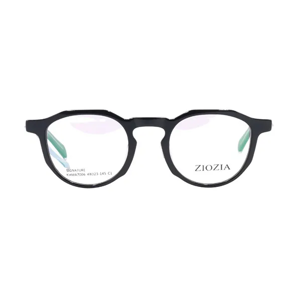 Gọng Kính Unisex Ziozia KHMA7006 C1 Màu Đen - Kính mắt - Vua Hàng Hiệu