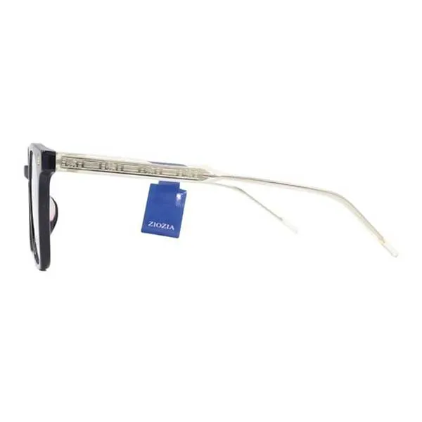 Gọng Kính Unisex Ziozia TG21006A BK Màu Bạc - Đen - Kính mắt - Vua Hàng Hiệu