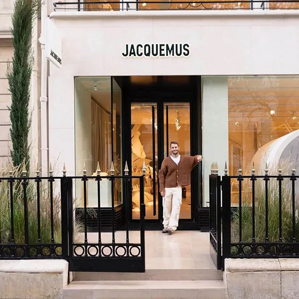 Túi Xách Tay Jacquemus Les Classiques Mini Flap Bag 213BA006-3066-180 Màu Be Đậm - Túi xách - Vua Hàng Hiệu