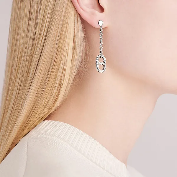 Khuyên Tai Nữ Hermès Parade Earrings Small Model H113500BV00 Màu Bạc - Trang sức - Vua Hàng Hiệu