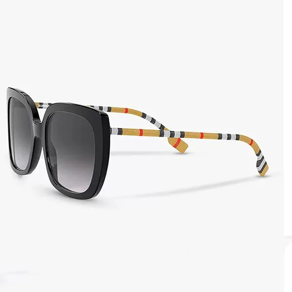 Kính Mát Burberry Caroll Sunglasses BE4323 38538G Màu Xám Đen