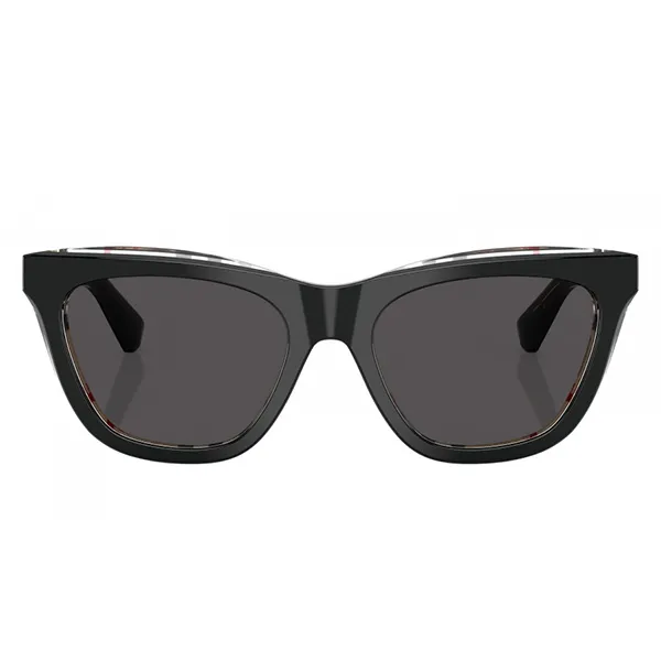 Kính Mát Burberry Sunglasses BE4435F 412187 Màu Xám/Đen - Kính mắt - Vua Hàng Hiệu