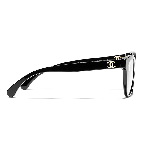 Kính Mắt Cận Chanel Eyeglasses Butterfly CH3483 1403 54-17 Màu Đen - Kính mắt - Vua Hàng Hiệu