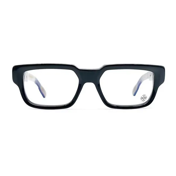 Kính Mắt Cận Chrome Hearts 2 Thick BK/GP Glasses Frame Màu Đen - Kính mắt - Vua Hàng Hiệu
