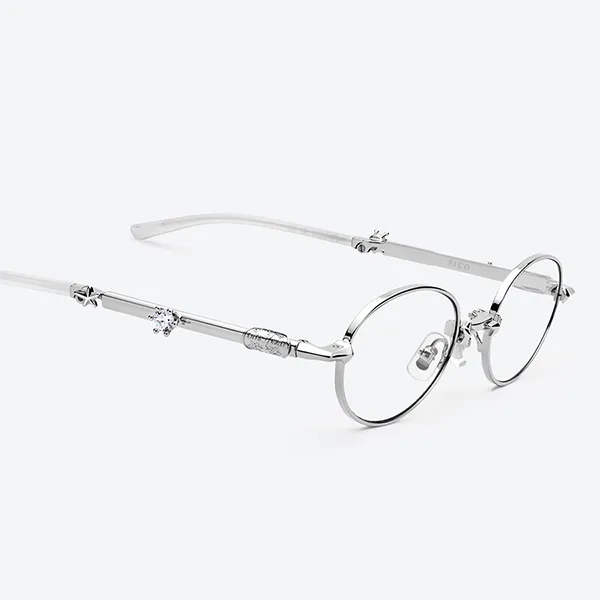 Kính Mắt Cận Gentle Monster Pico 02 Màu Bạc - Kính mắt - Vua Hàng Hiệu