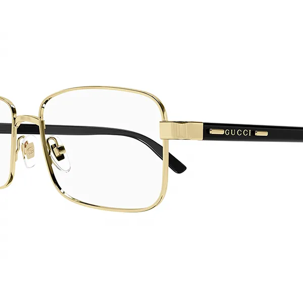 Kính Mắt Cận Gucci GG1586O 56 001 Màu Vàng Đen - Kính mắt - Vua Hàng Hiệu