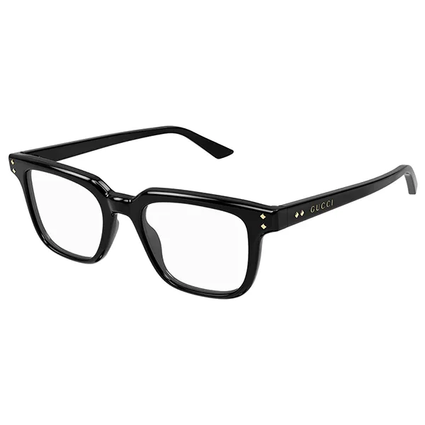 Kính Mắt Cận Nam Gucci GG1895O 001 Black Rectangular Glasses Màu Đen - Kính mắt - Vua Hàng Hiệu