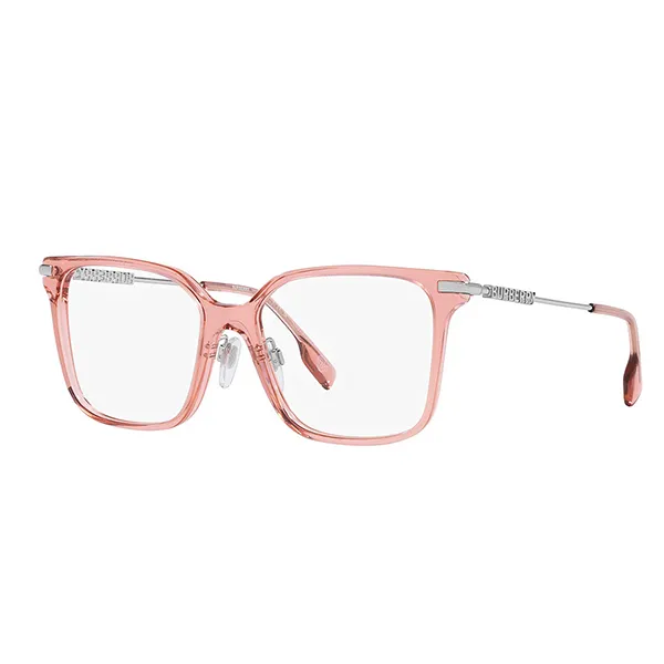 Kính Mắt Cận Nữ Burberry Elizabeth Demo Square Eyeglasses BE2376 4069 Màu Hồng
