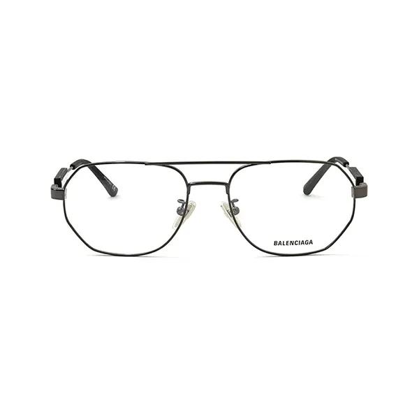 Kính Mắt Cận Unisex Balenciaga BB0117O 001 Màu Ghi Đen