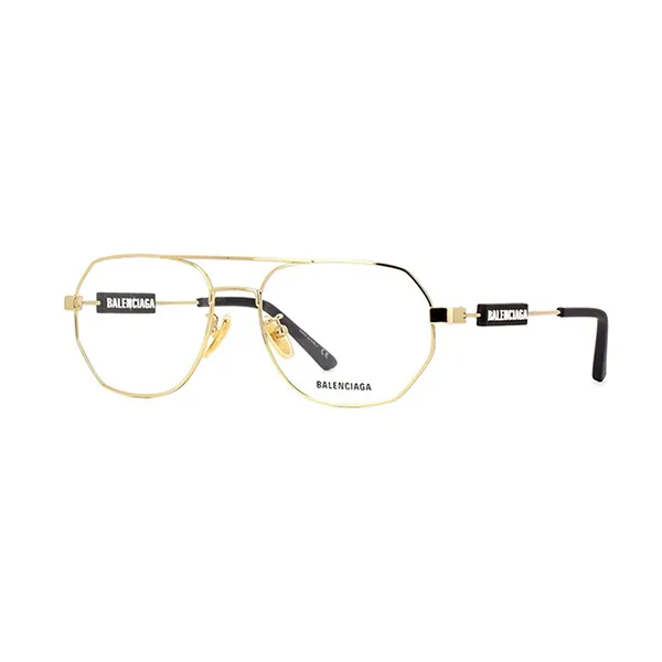 Kính Mắt Cận Unisex Balenciaga BB0117O 003 Màu Vàng Đen