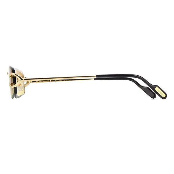 Kính Mát Nam Cartier Sunglasses CT0465S-004 Màu Vàng Nâu - Kính mắt - Vua Hàng Hiệu