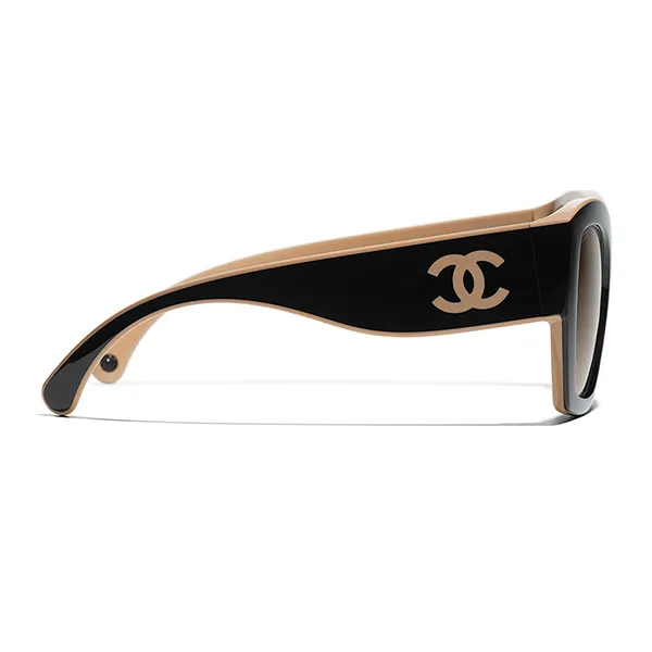 Kính Mát Nữ Chanel A71616 X02281 S3442 Sunglasses Màu Be - Đen - Kính mắt - Vua Hàng Hiệu